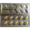 Vidalista Tadalafil 60 mg (3 strippen, 30 tabletten)